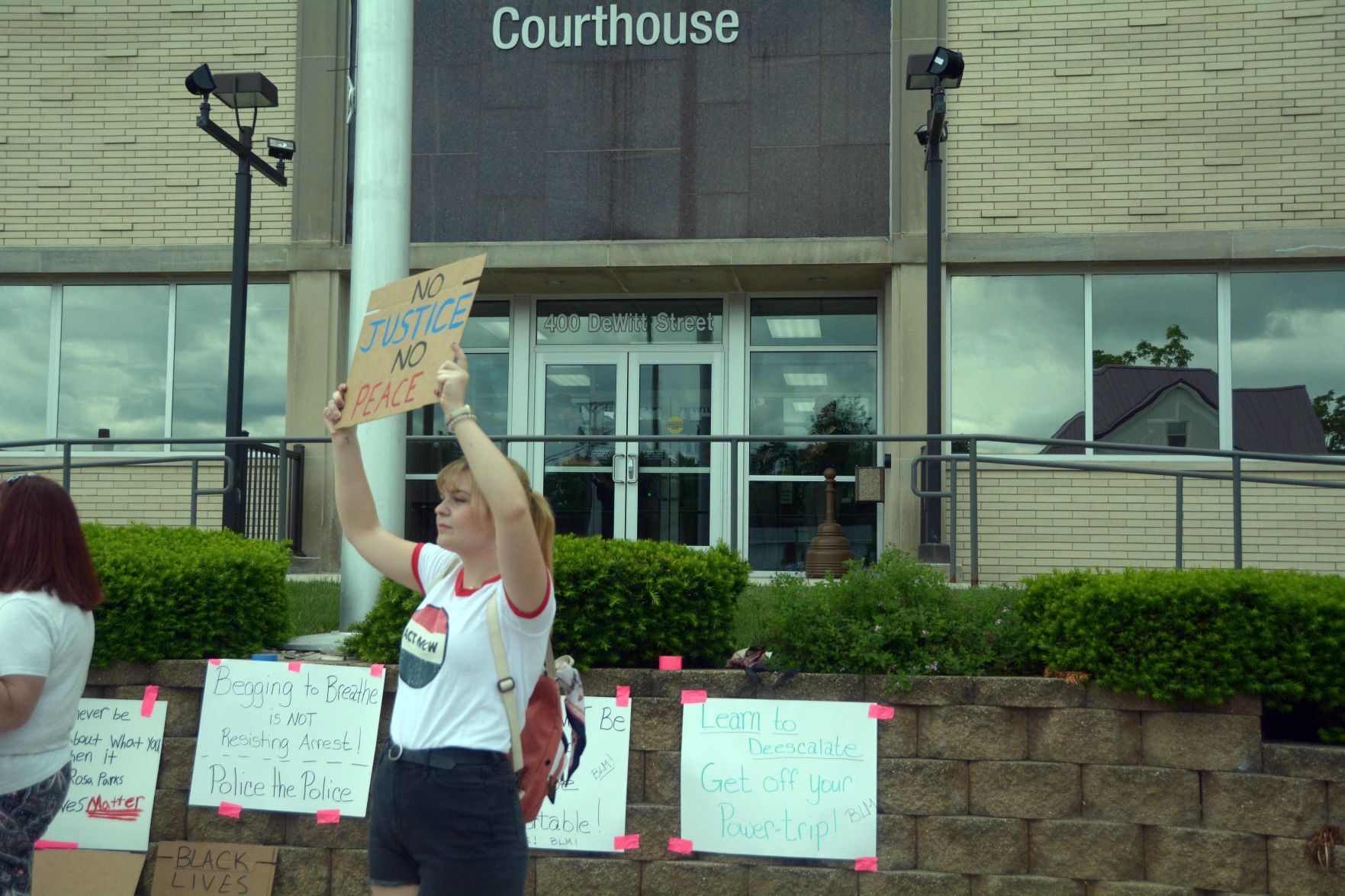 Portage protests police brutality